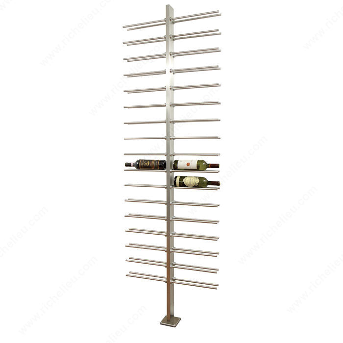 Wine Bottle Holder with Central Division