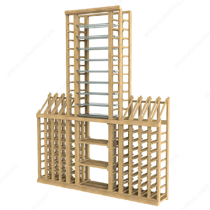 Wooden Wine Rack Set - 172 Bottles