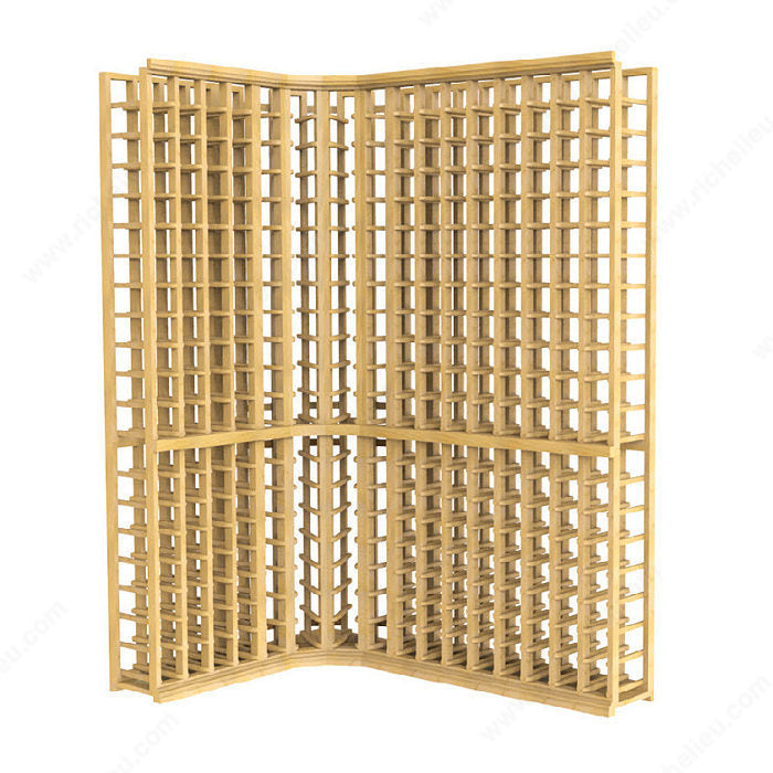 Wooden Wine Rack Set - 320 Bottles