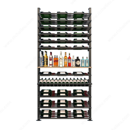 Frontenac Set 10 - 41 in (104 cm) - 157 Bottles