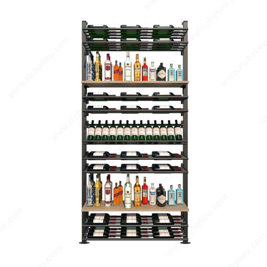 Frontenac Set 11 - 41 in (104 cm) - 157 Bottles