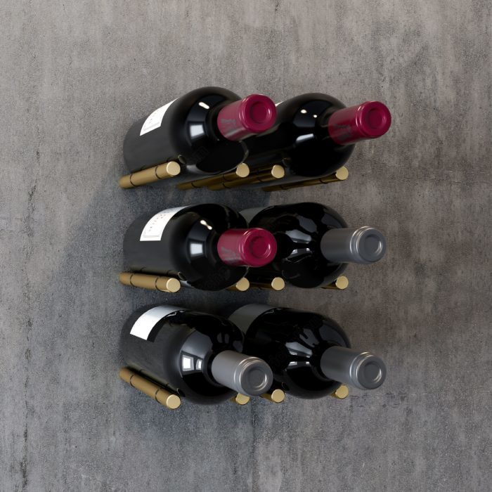 LEGGERO Anodized Aluminum Wine Pegs (6 pairs)