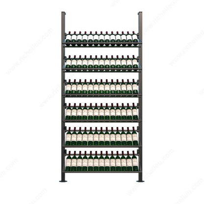 Frontenac Set 5 - 41 in (104 cm) - 78 Bottles