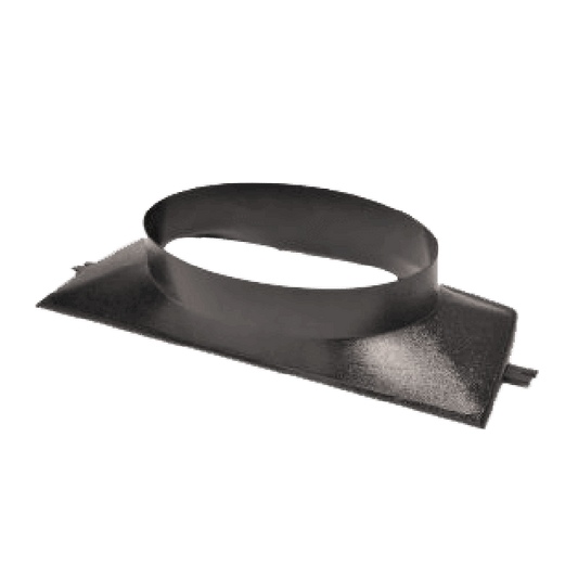 Exhaust Duct Collar for Through-the-Wall