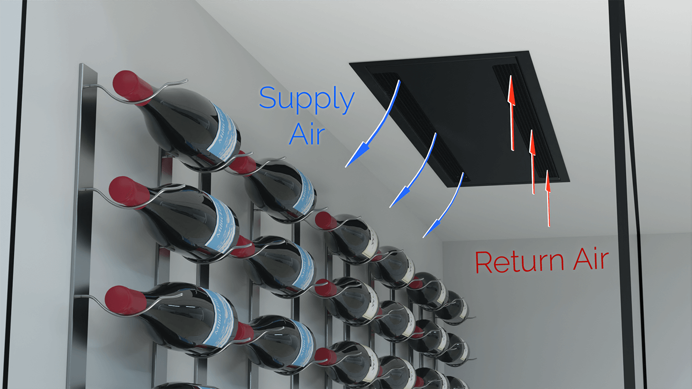 CS050 - Wine Wall Cooling System