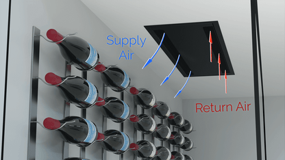 WGC40 - Wine Wall Cooling System